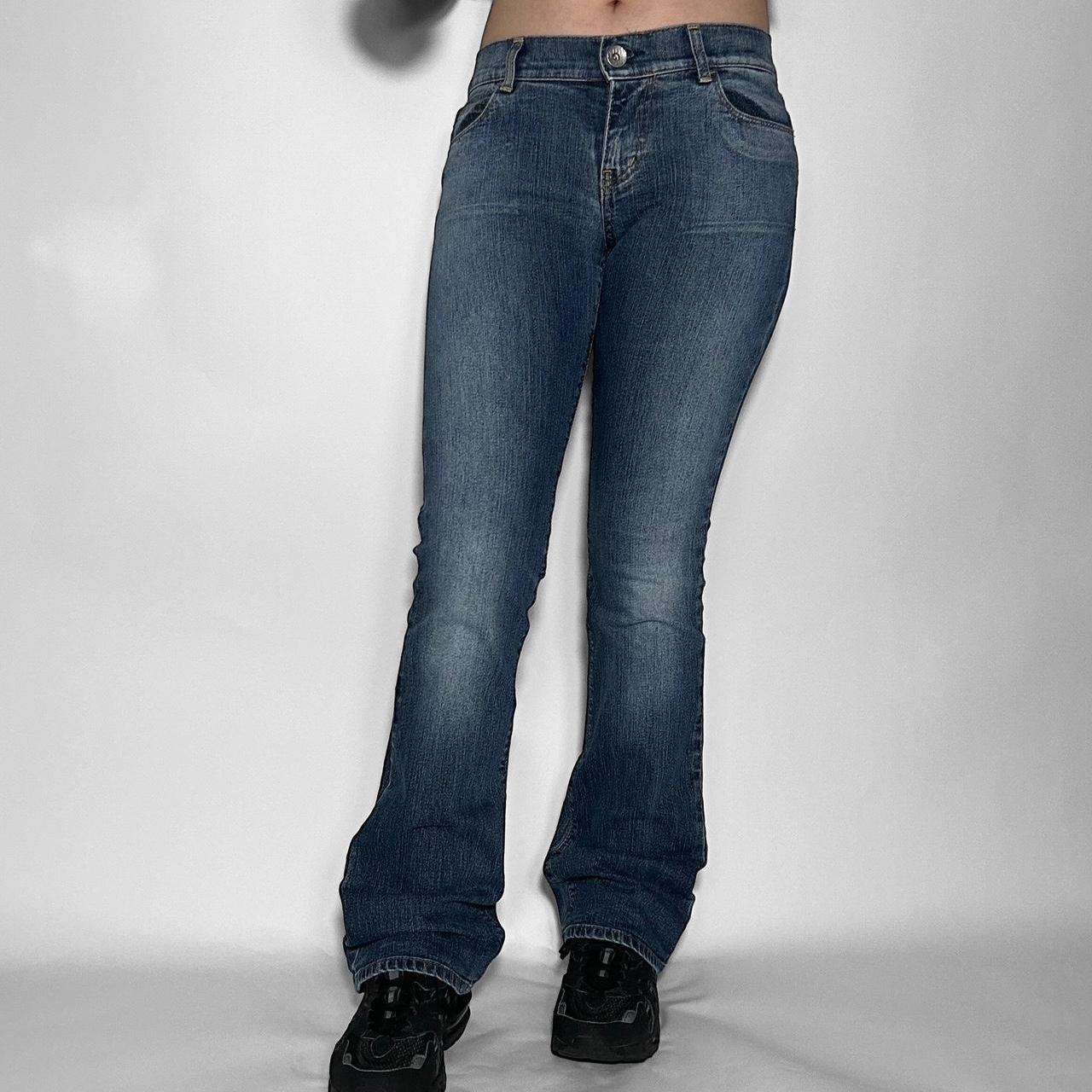 Vintage y2k Miss Sixty flared blue denim jeans