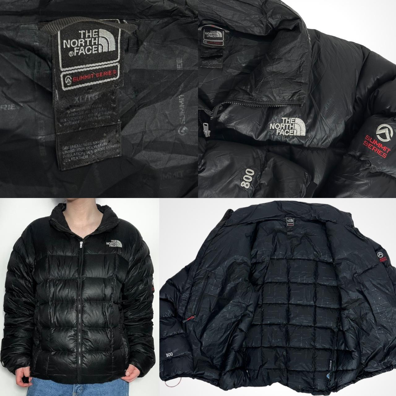 Vintage 90s The North Face 800 black Nuptse puffer jacket