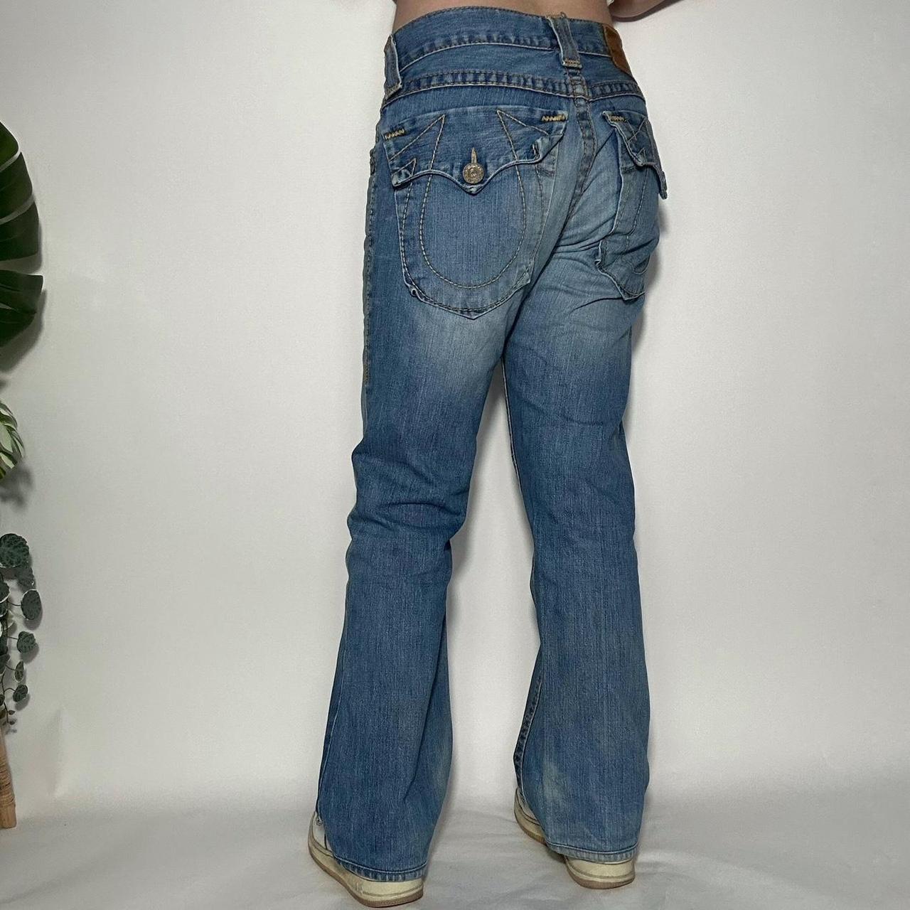 Vintage True Religion 90s light wash Billy Big T jeans