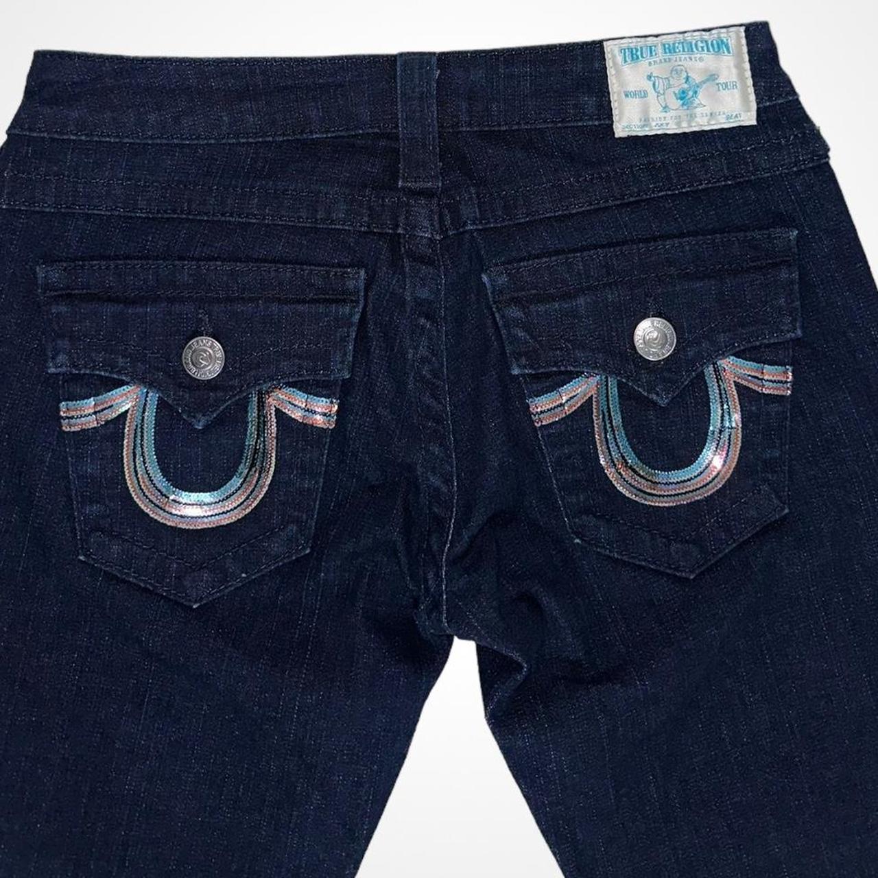Vintage True Religion y2k dark wash Joey limited edition bootcut jeans