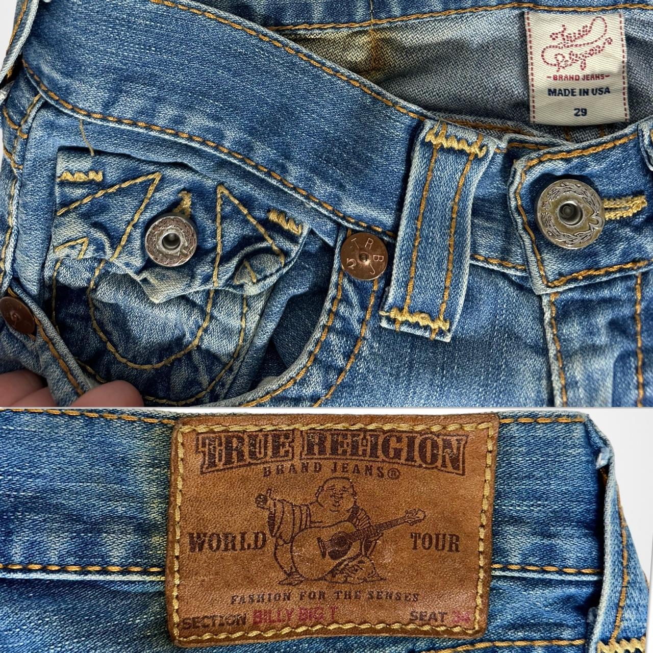 Vintage True Religion 90s light wash Billy Big T jeans | Shapiro