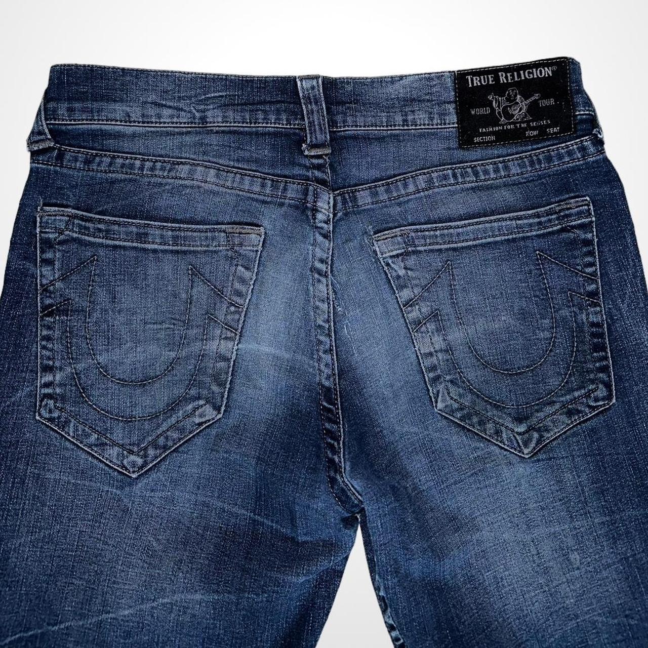 Vintage True Religion y2k dark wash straight leg jeans