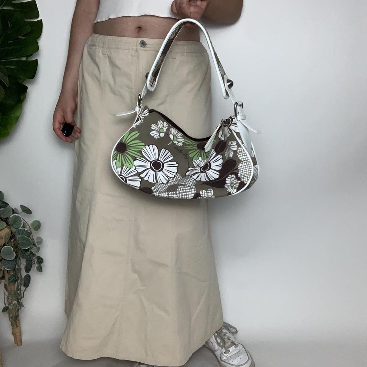 Vintage y2k Billabong fairycore floral hand bag