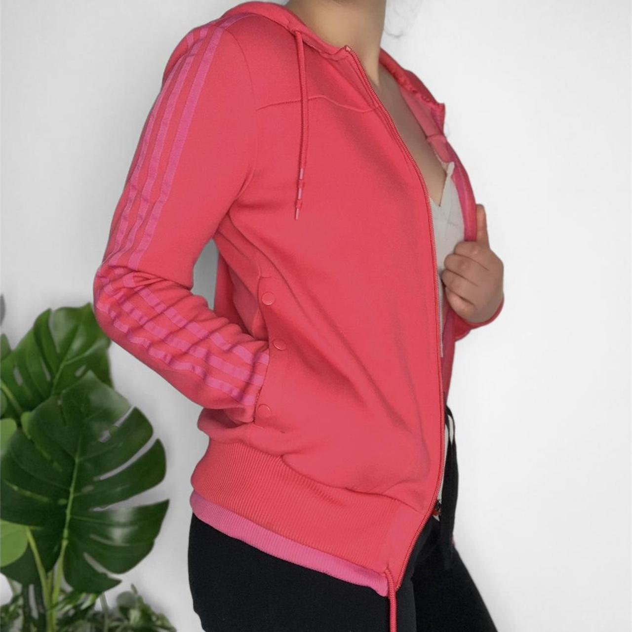 Rare Adidas Originals hot pink vintage y2k tracksuit jacket