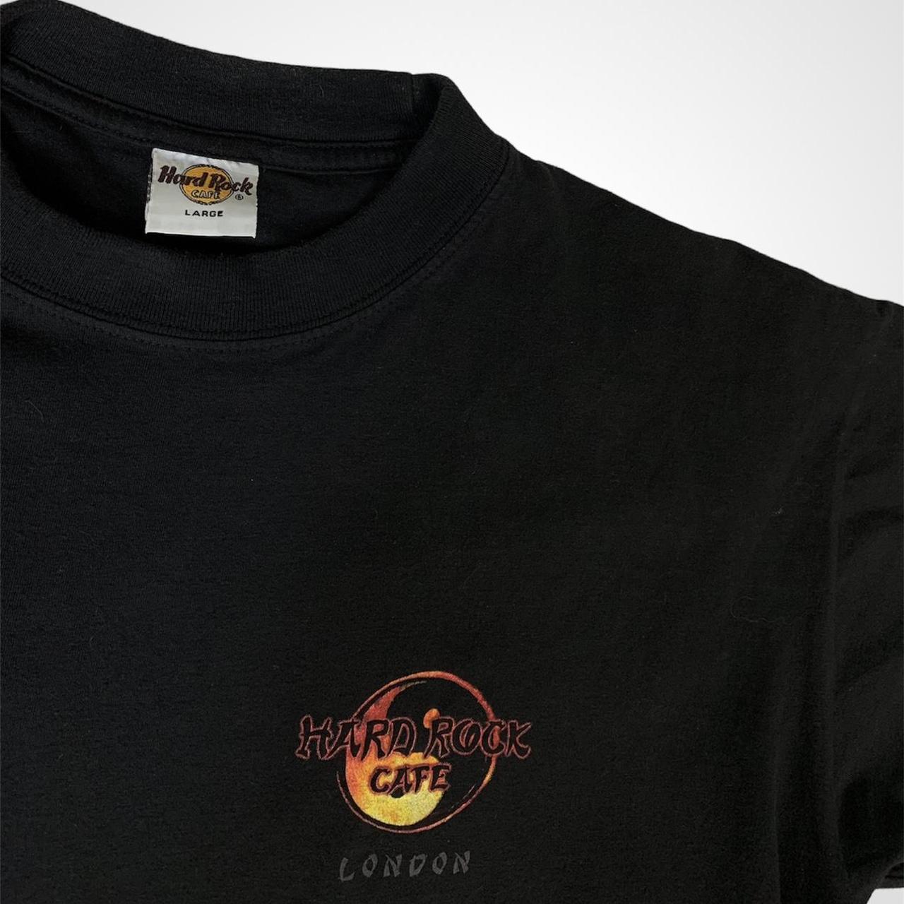 Vintage y2k Hard Rock Cafe London black dragon graphic t-shirt