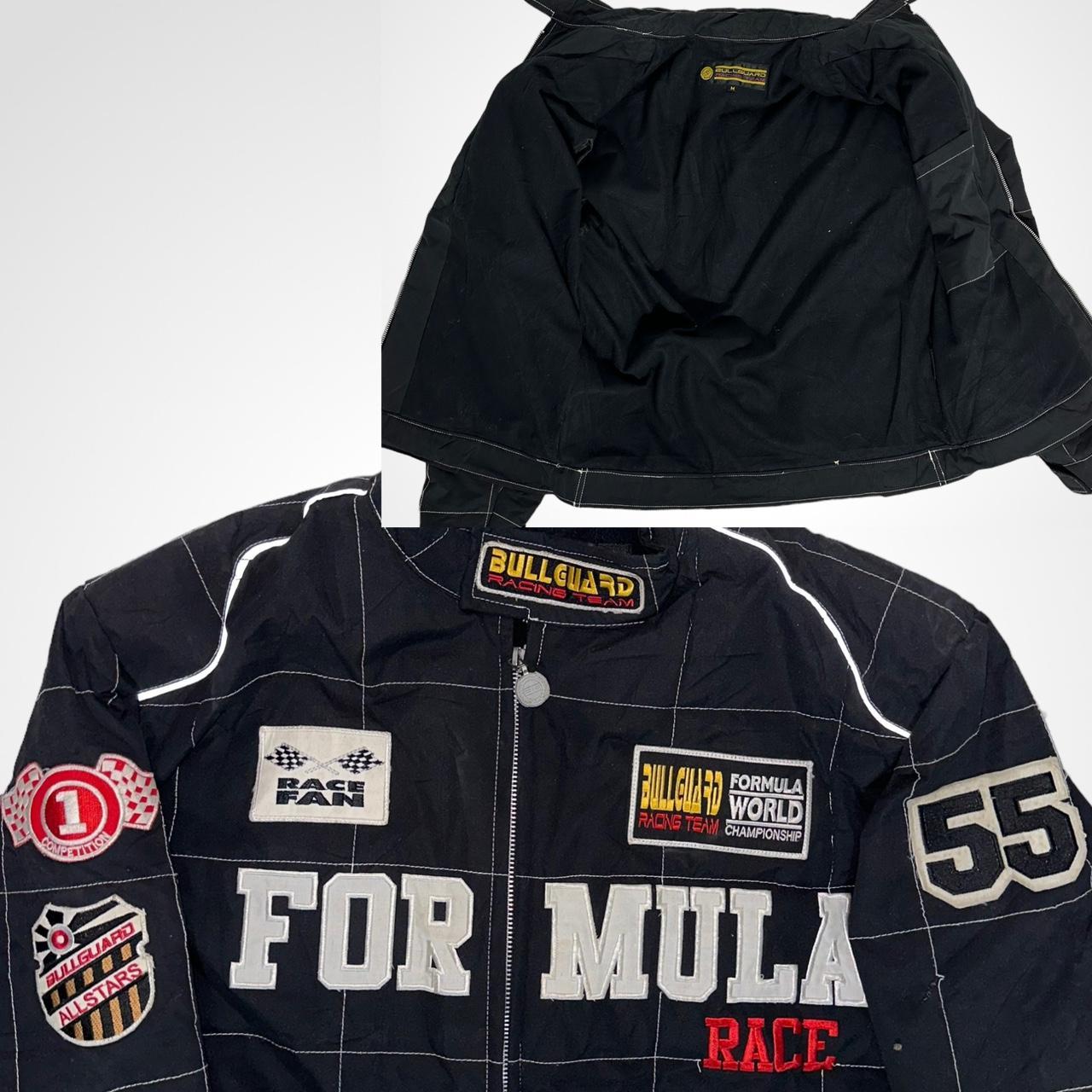 Vintage 90s Formula 1 Bullguard racing jacket