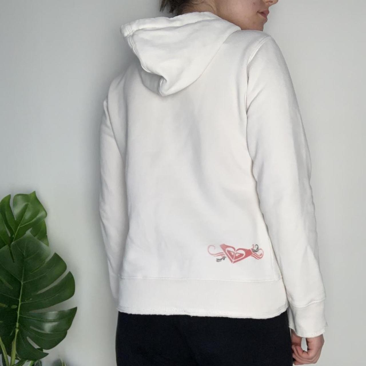 ROXY vintage deadstock y2k swirl print logo hoodie