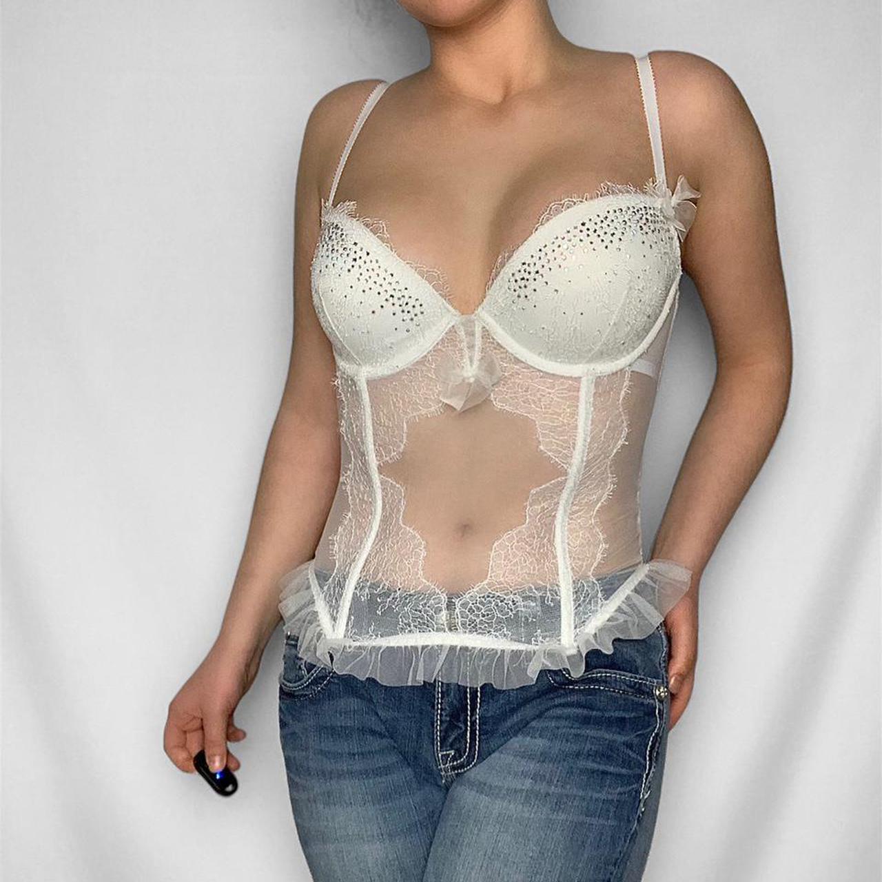 Victoria's Secret Victoria secret see through bralette. M White Size M -  $15 New With Tags - From Jayoung