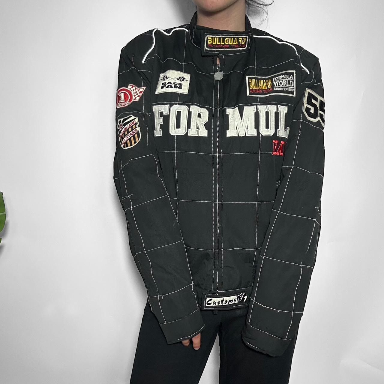 Vintage 90s Formula 1 Bullguard racing jacket