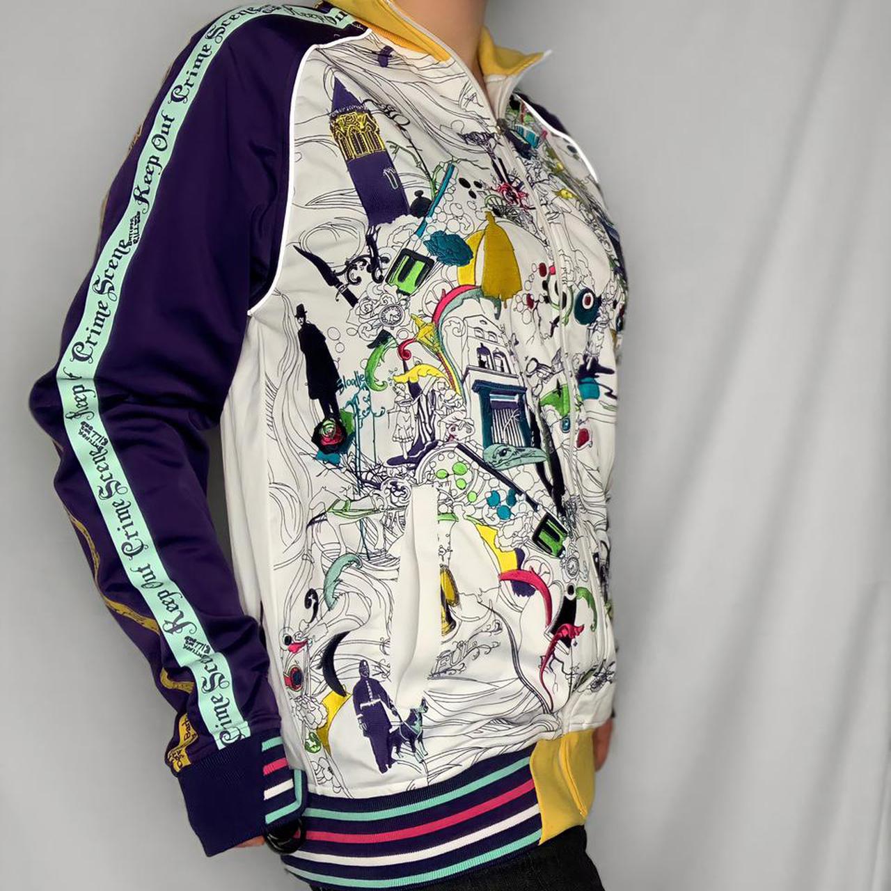 THE ARTFUL DODGER Jay-Z brand St Giles & The Seven Dials multicoloured vintage y2k track jacket