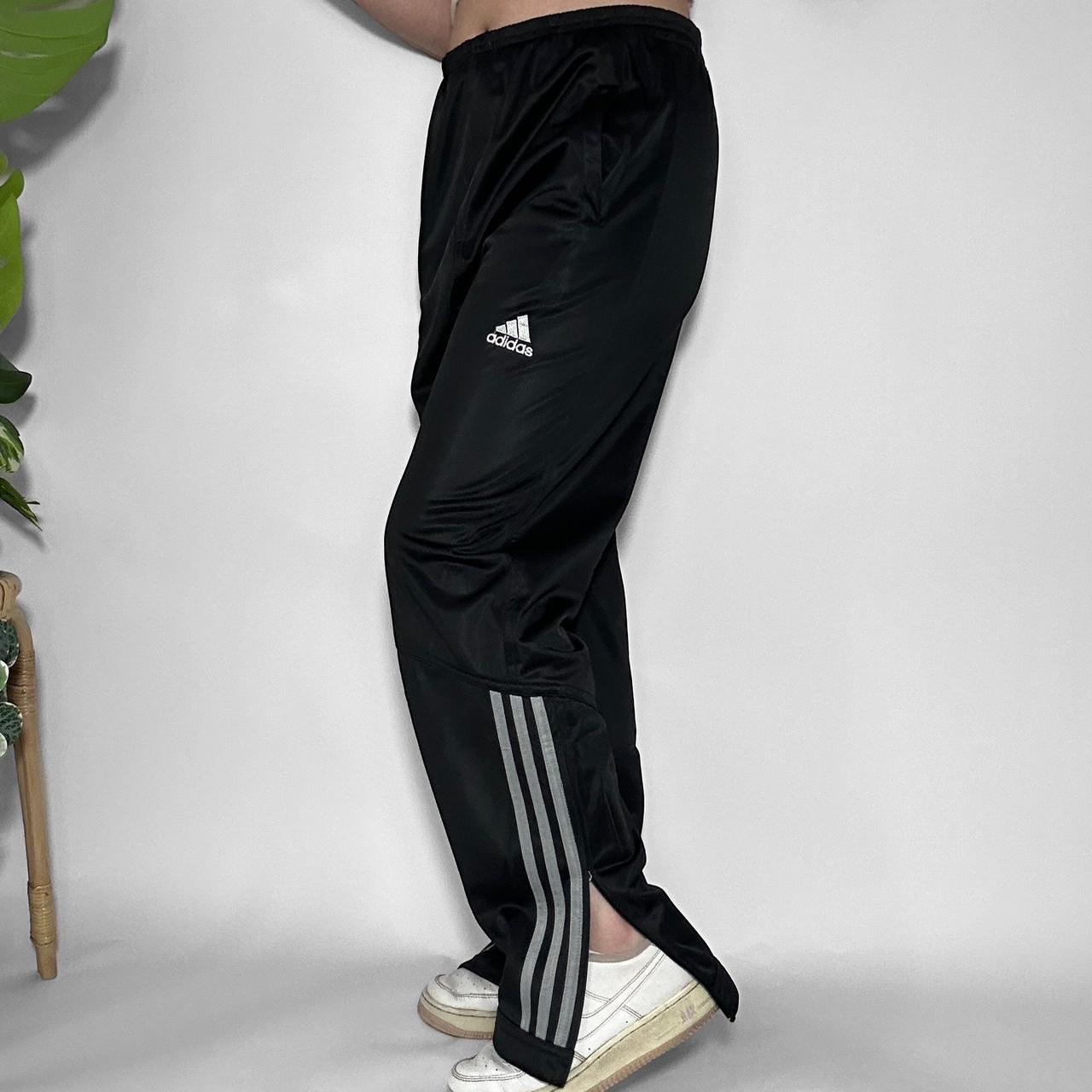 Adidas vintage 90’s black baggy track pants